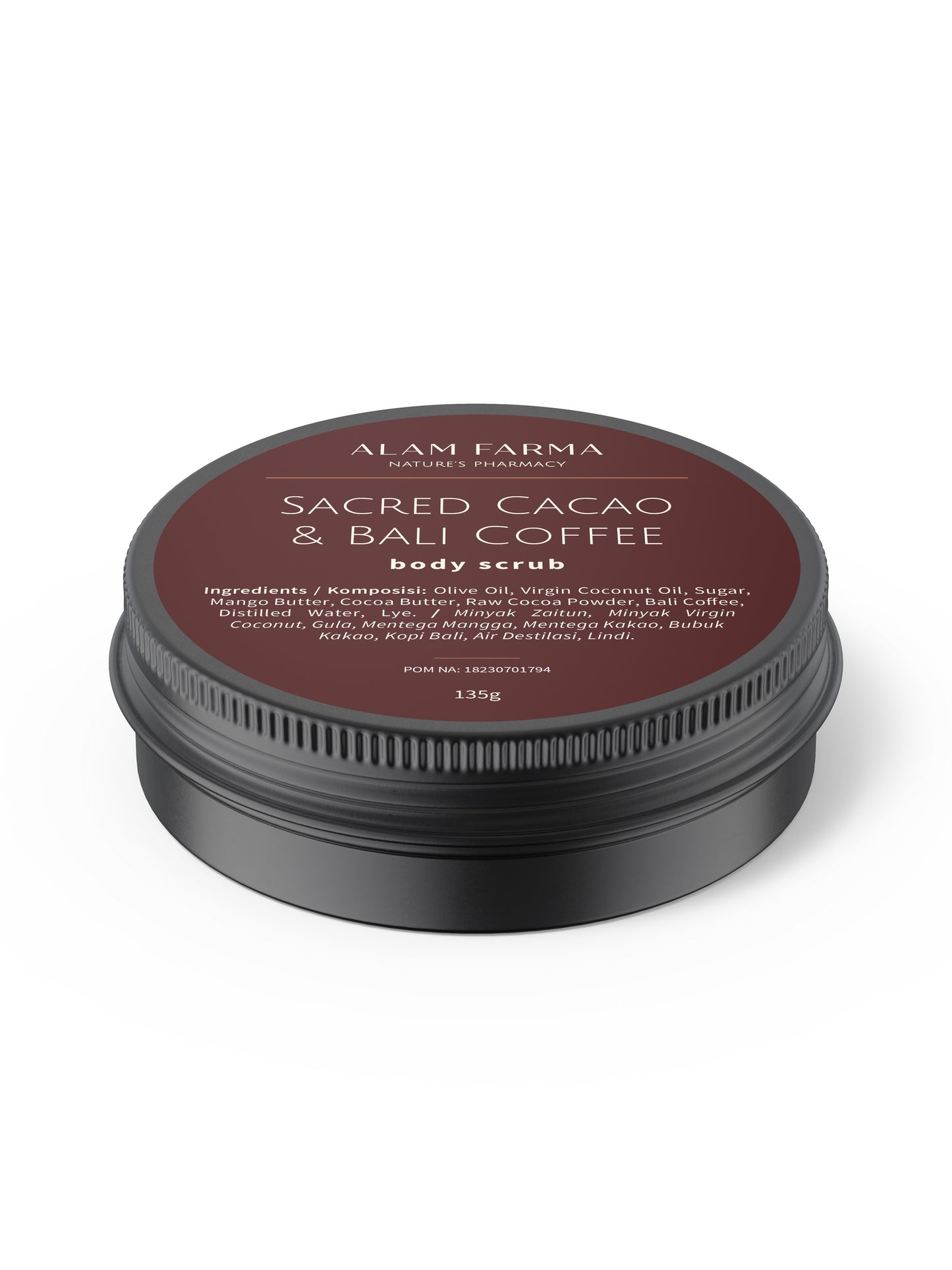 Sacred Cacao & Bali Coffee Body Scrub